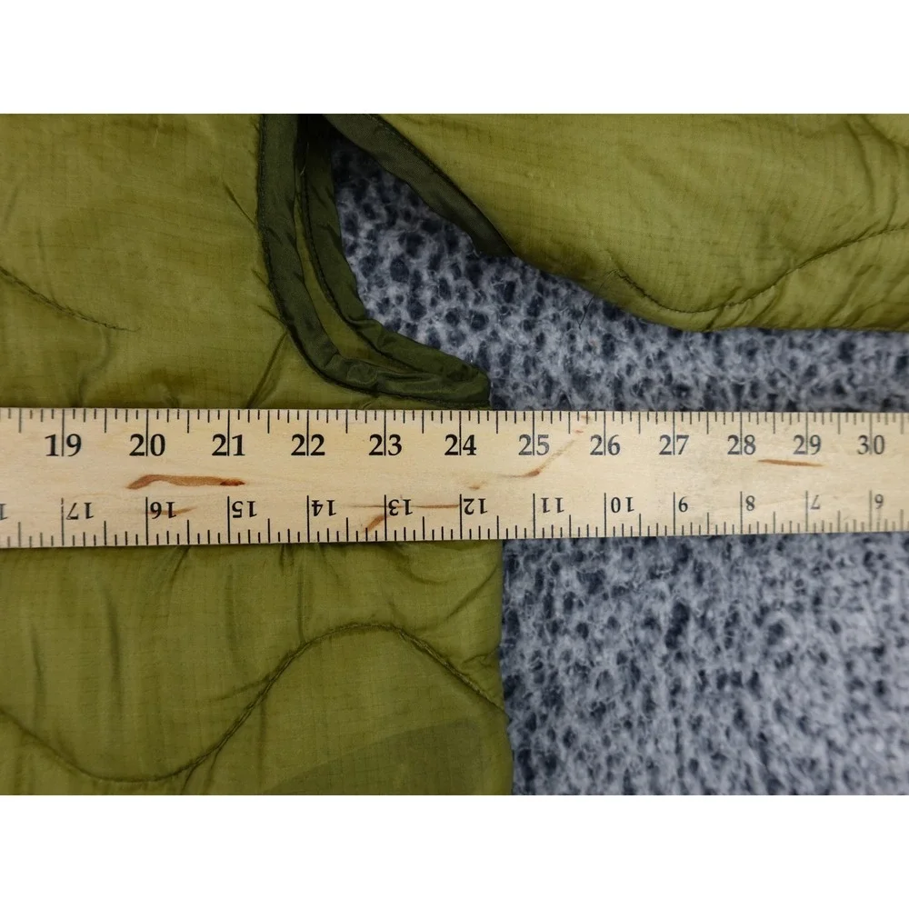 Gibraltar Industries M-65 Field Jacket Liner Mens Medium Green Good 1975 Quilted
